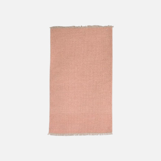 Regnbue - Gulvløber - 100% Uld - Rose