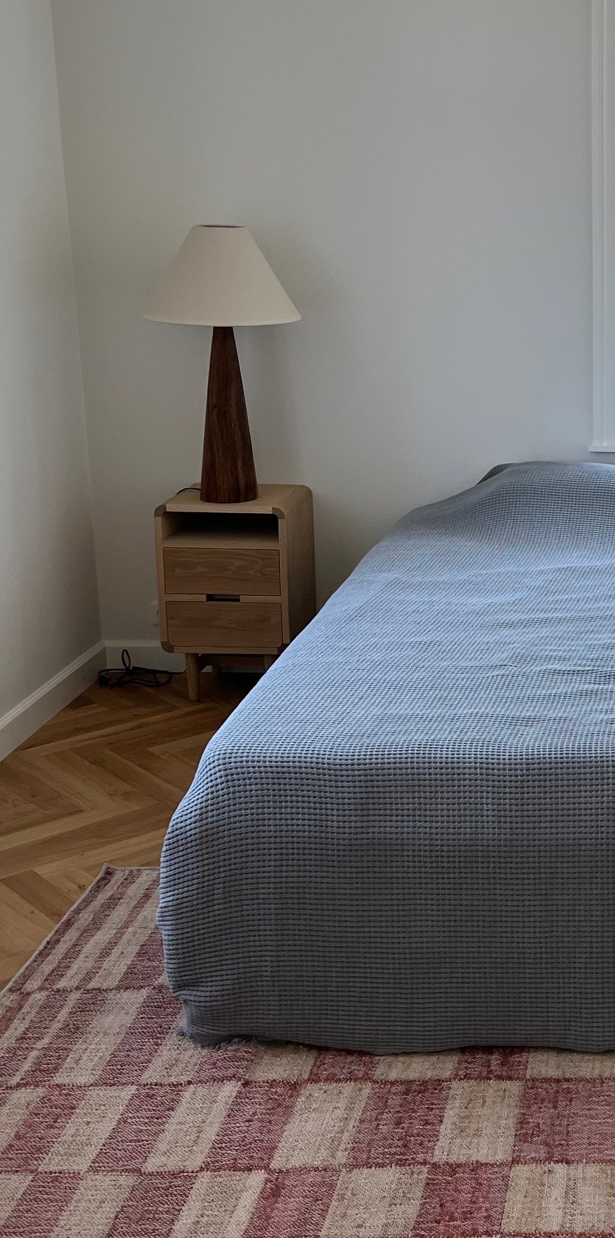 Willow - Gulvtæppe - Jute - Pink - novamøbler