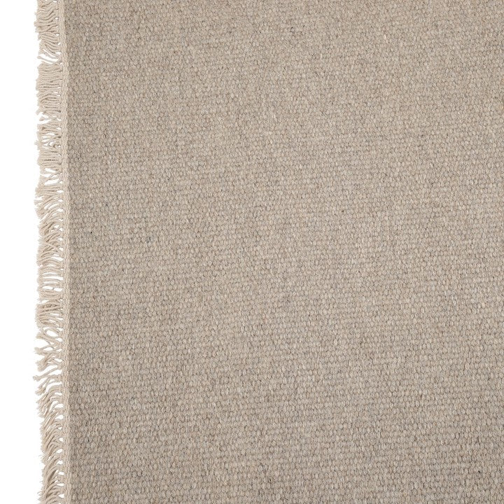 Regnbue - Gulvløber - 100% Uld - Medium Grey - novamøbler