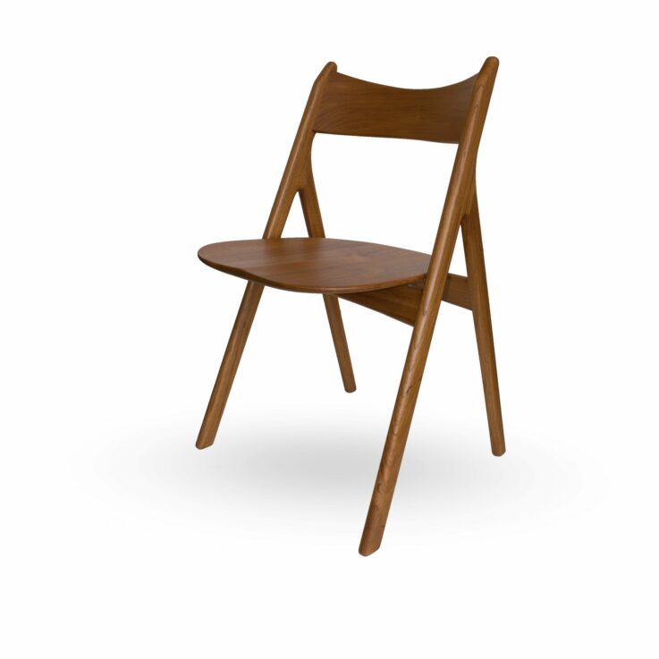 Spisebordsstol i massiv teak - P011 - novamøbler