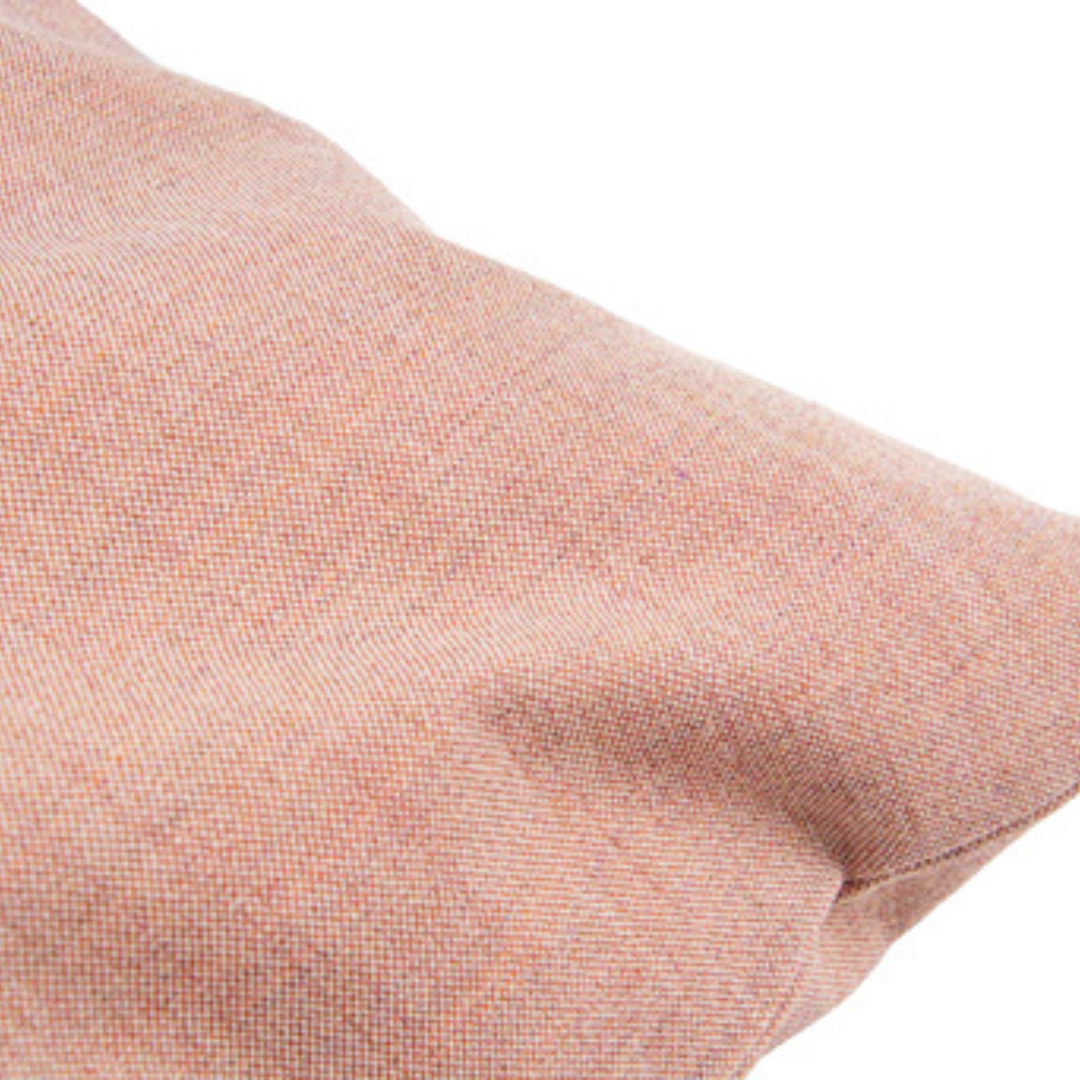 Pude - lyserødt uld - 40x60 cm. - novamøbler