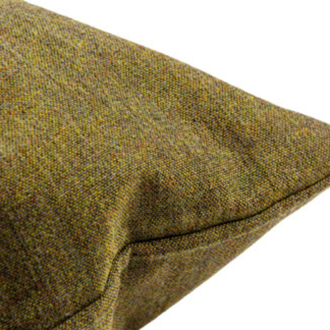 Pude - mosgrønt uld - 40x60 cm. - novamøbler