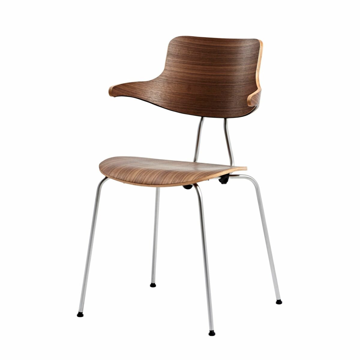 Spisebordsstol - VL118 - Valnød - novamøbler
