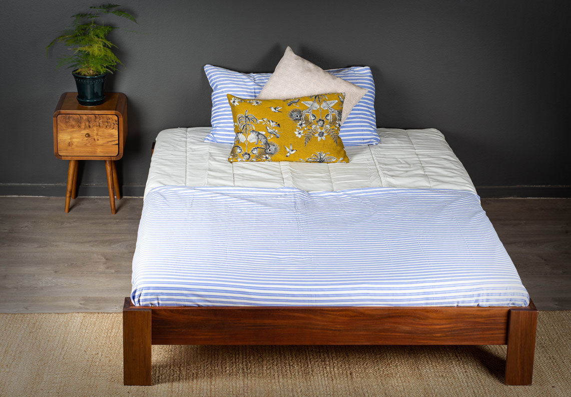 Seng på mål - håndbygget sengestel i træ - novamøbler