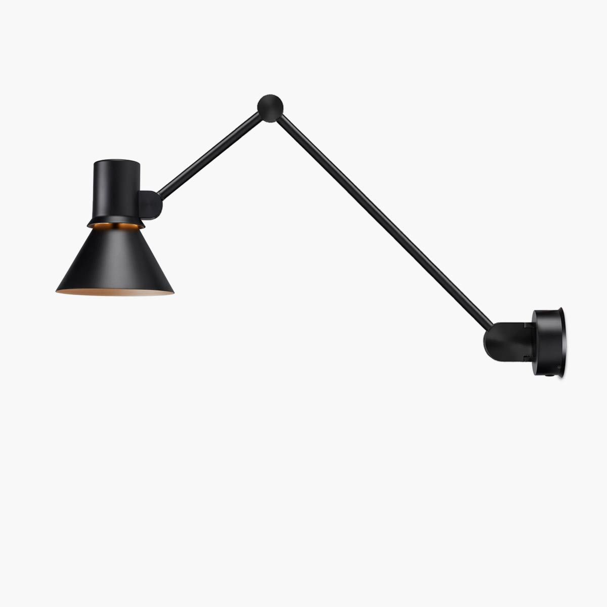 Væglampe - Type 80 W3 Wall Light - Black - novamøbler