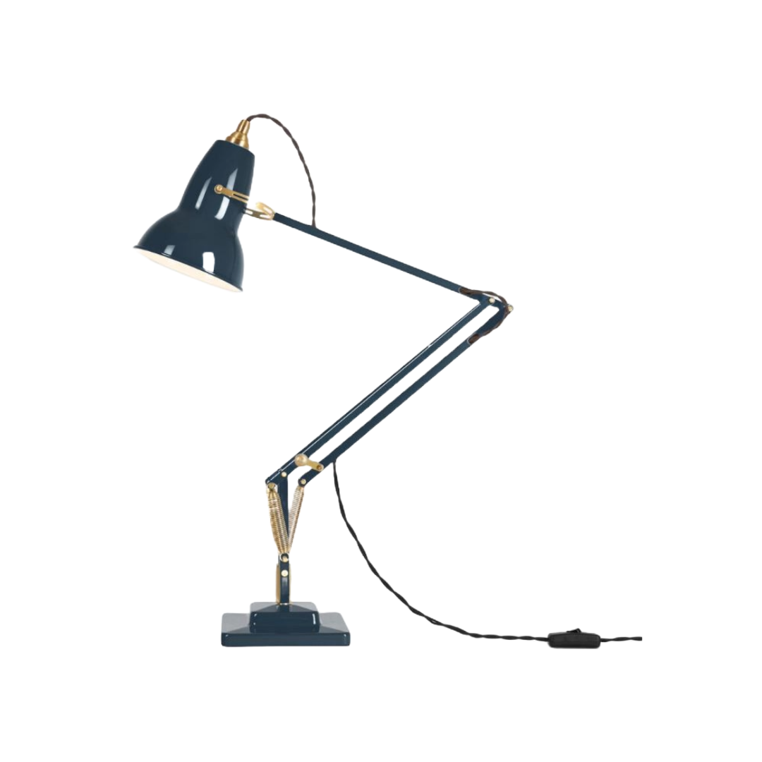 Anglepoise lamper 3 Anglepoise – Original 1227 Brass Desk Lamp ink blu